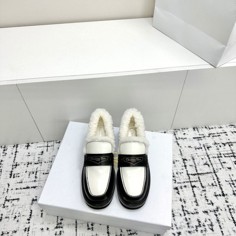 ch**an D*or leather shoes